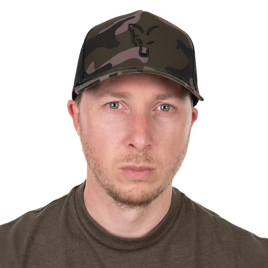 Fox Black CAMO Trucker