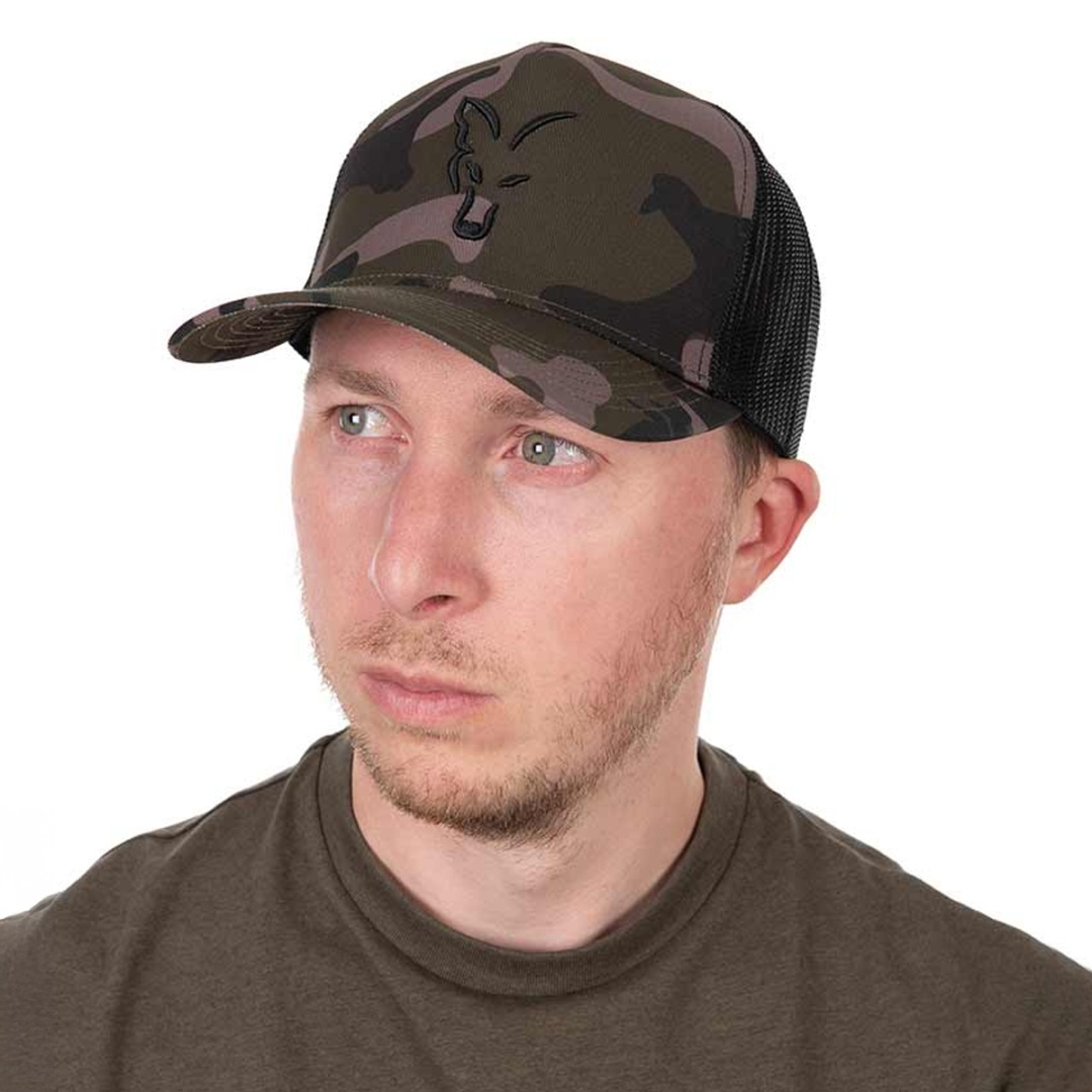 Fox Black CAMO Trucker