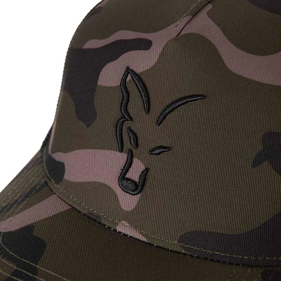 Fox Black CAMO Trucker Cap