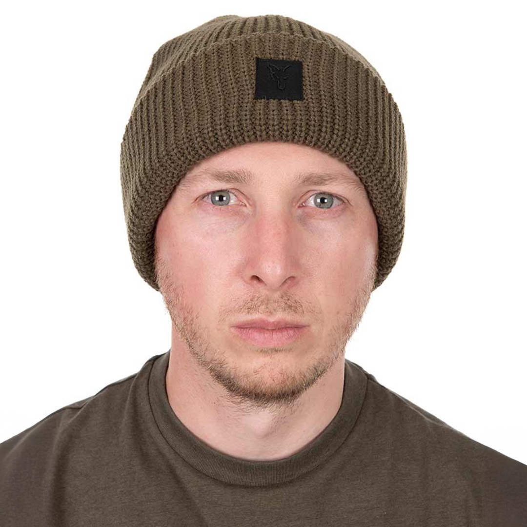 Fox Olive Merino Blend Beanie