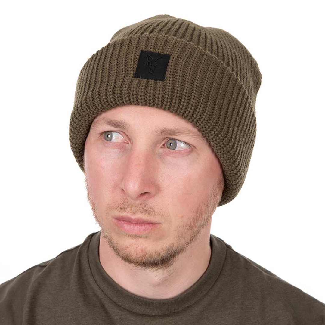 Fox Olive Merino Blend Beanie