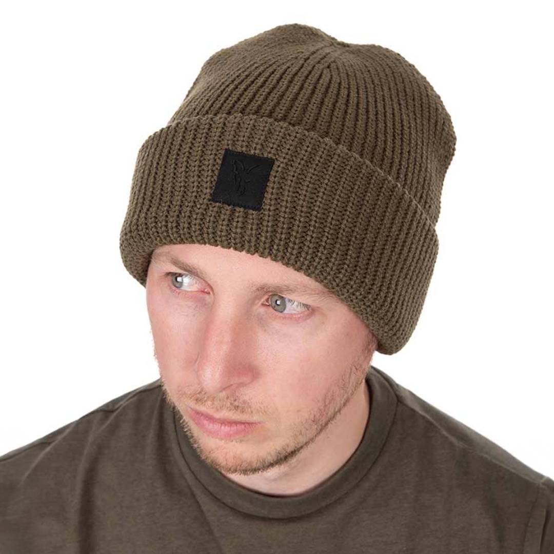 Fox Olive Merino Blend Beanie