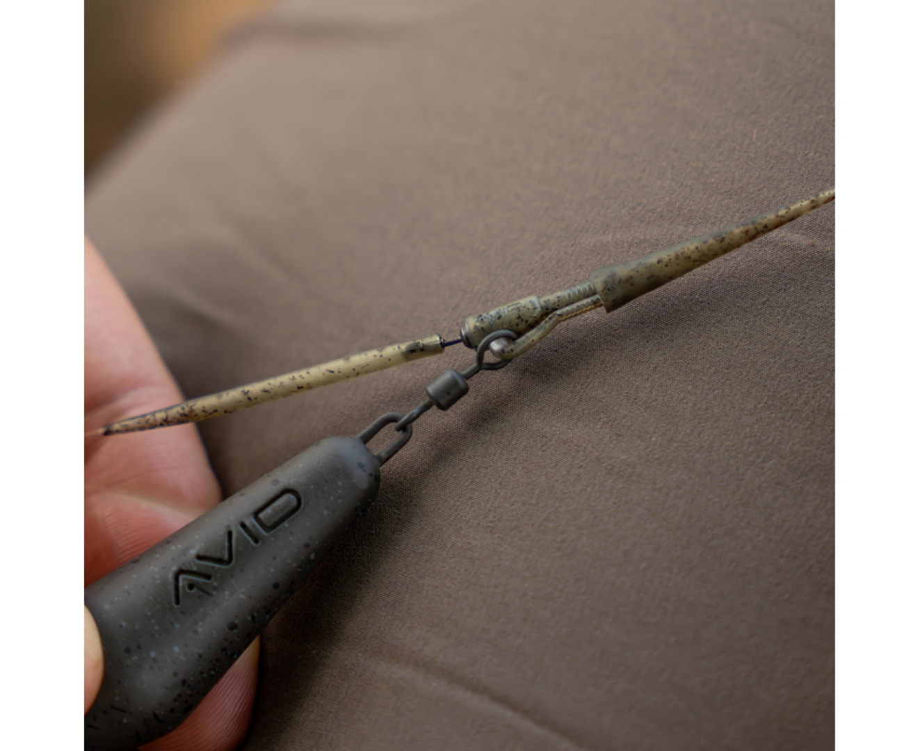 Avid Carp Outline Flecktone Fused QC Lead Clips