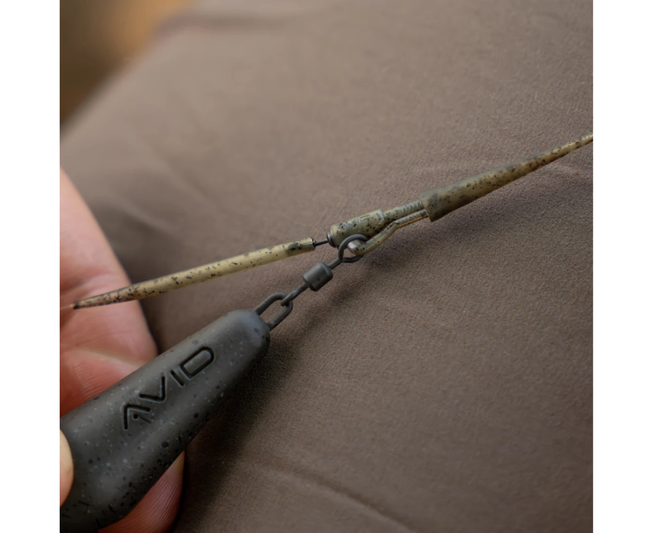 Avid Carp Outline Flecktone Fused QC Lead Clips