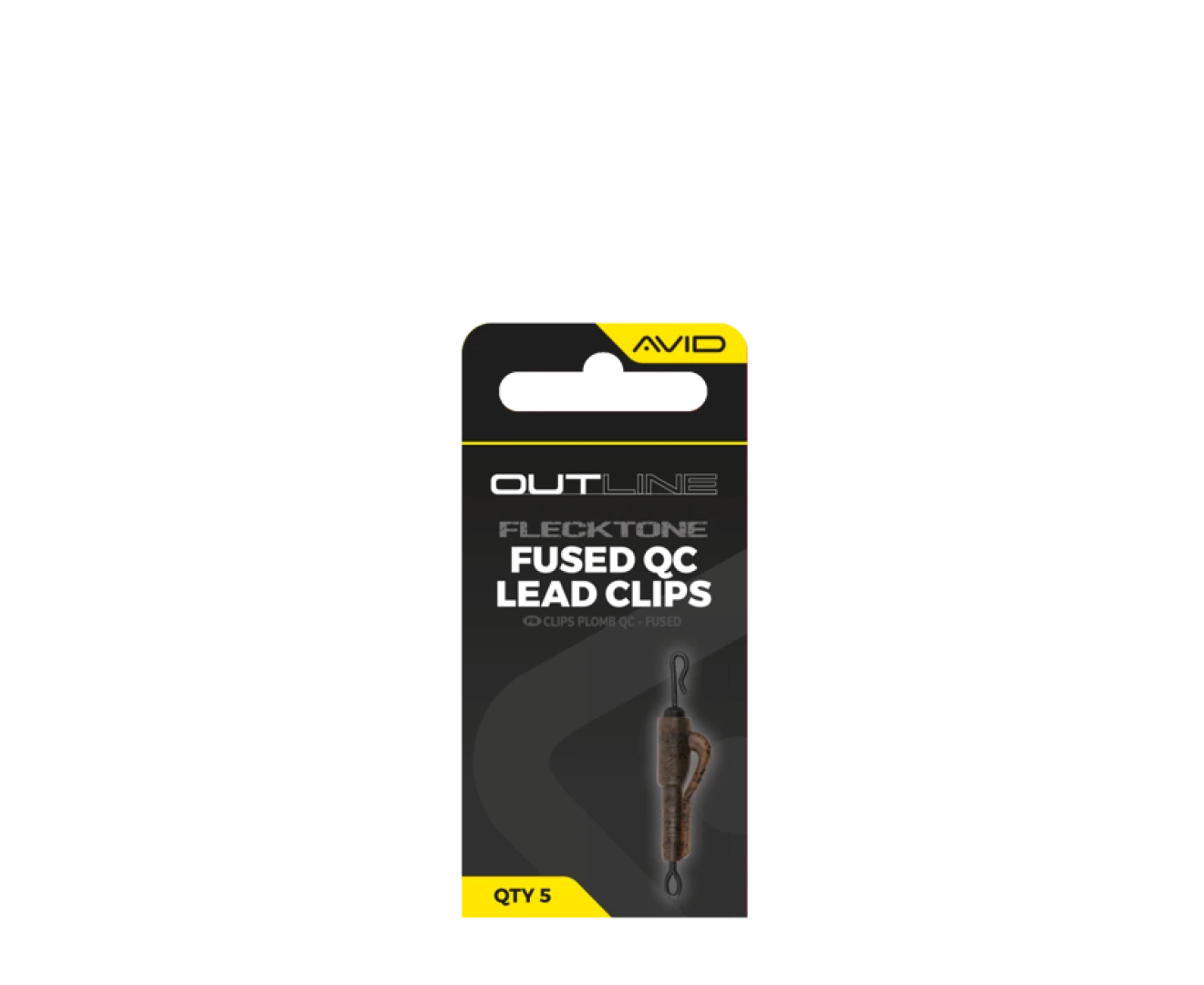 Avid Carp Outline Flecktone Fused QC Lead Clips