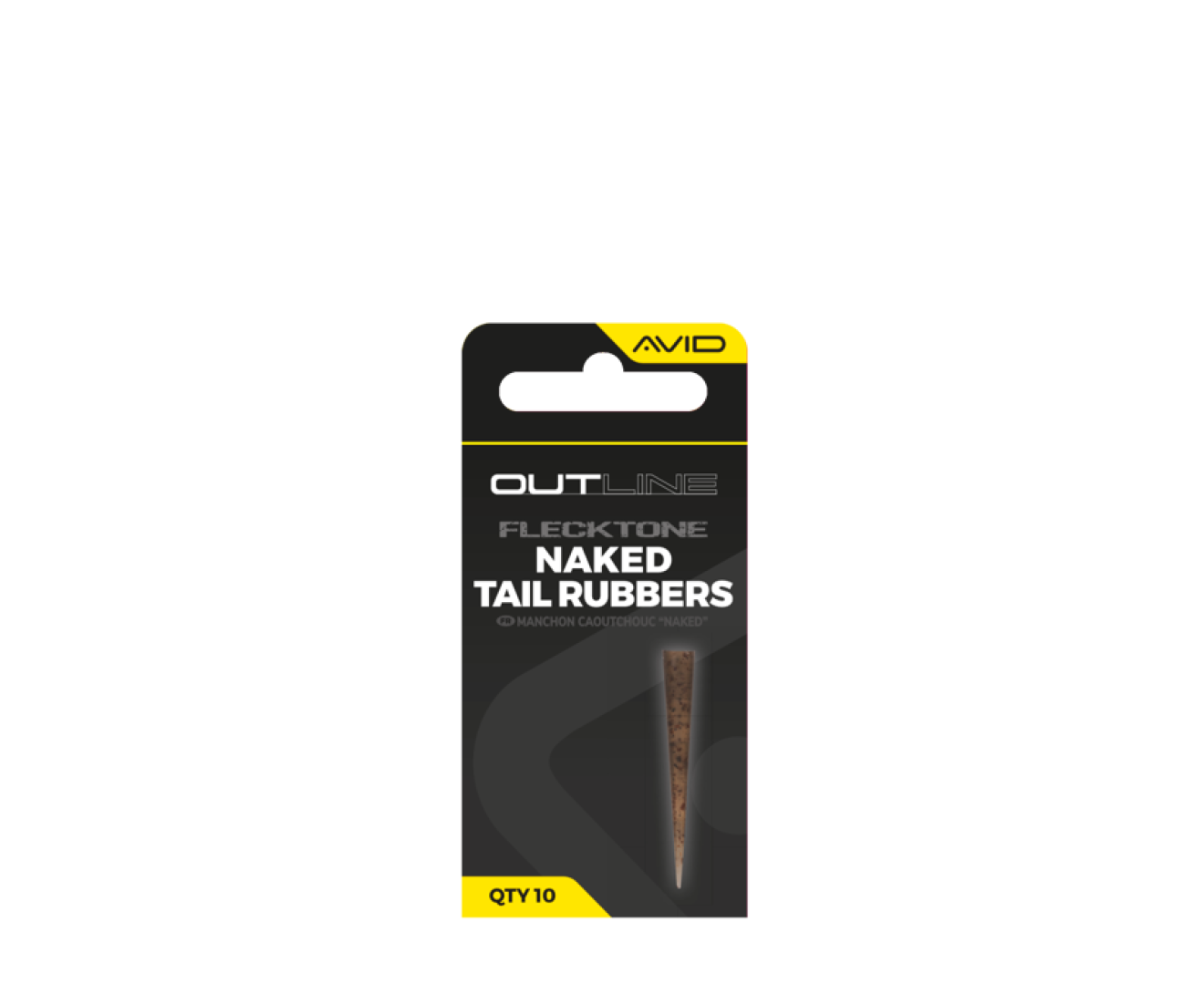 Avid Carp Outline Flecktone Naked Tail Rubbers