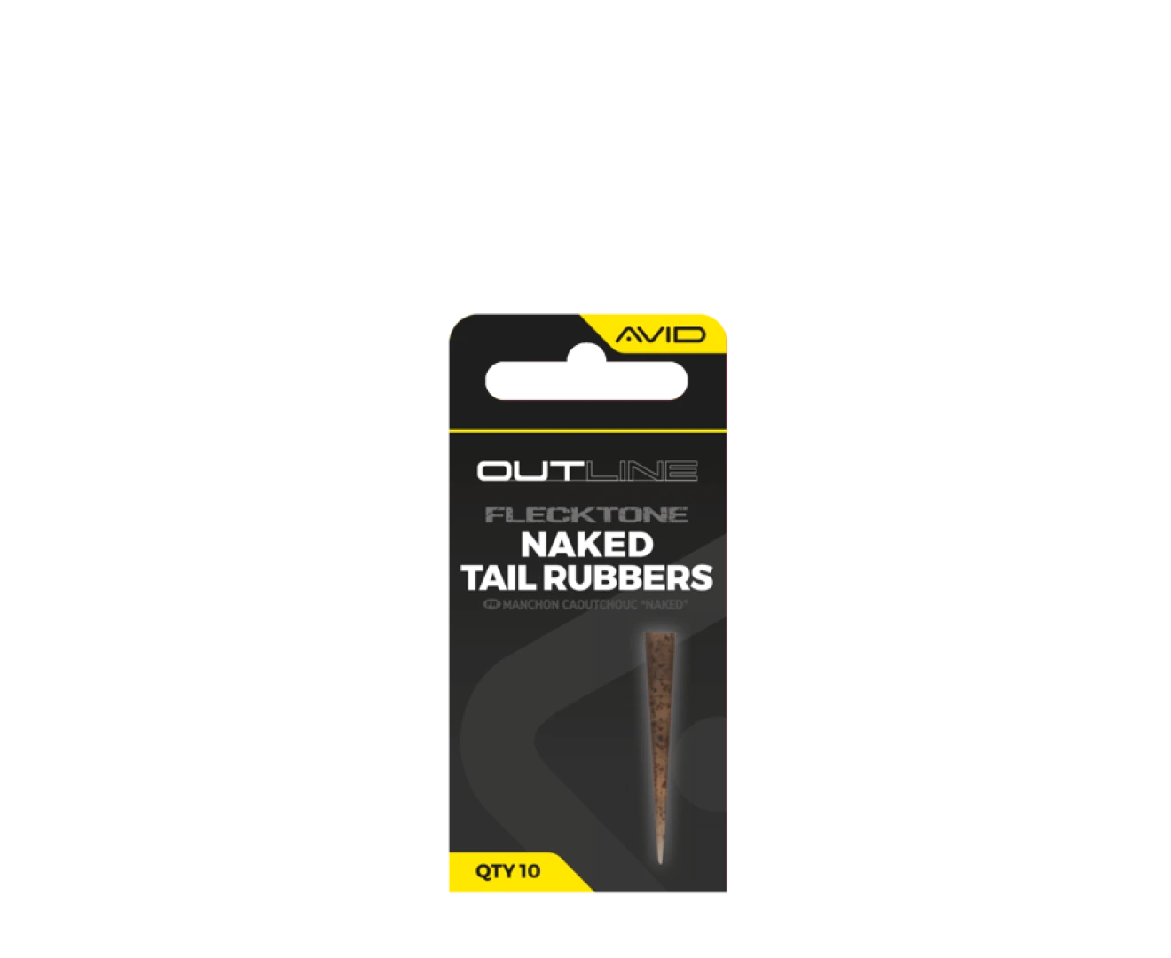 Avid Carp Outline Flecktone Naked Tail Rubbers