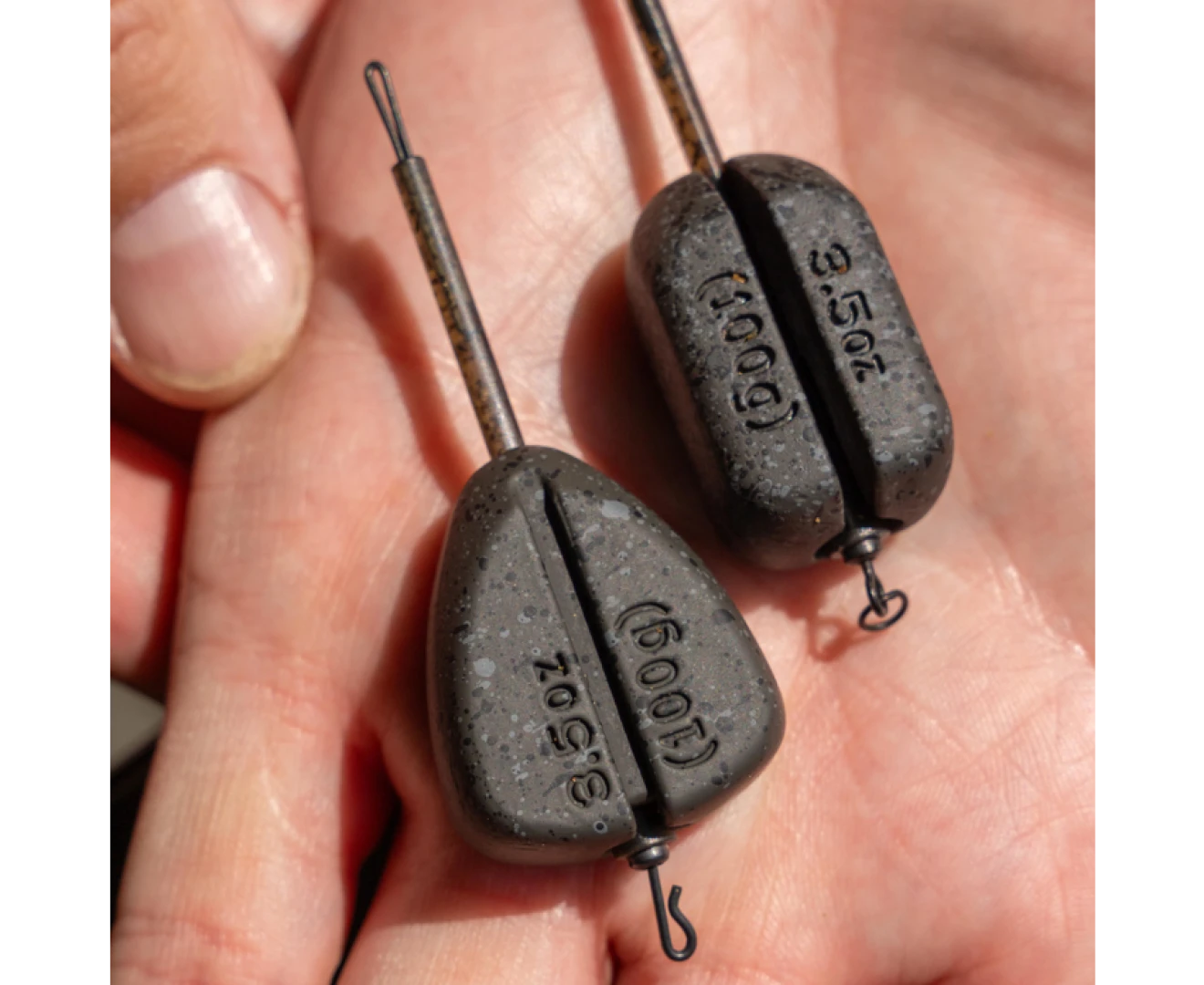 Avid Carp Outline Flecktone Ring Swivel Bag Stems