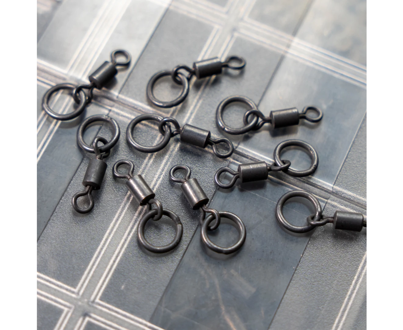 Avid Carp Outline Ring Swivels - rozmiar 11