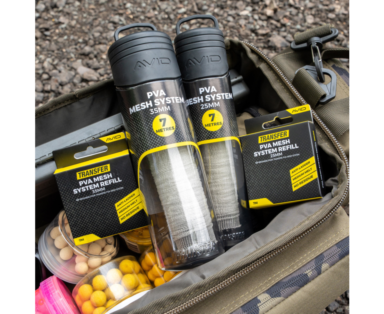 Avid Carp Transfer PVA Mesh System 25mm / 7m