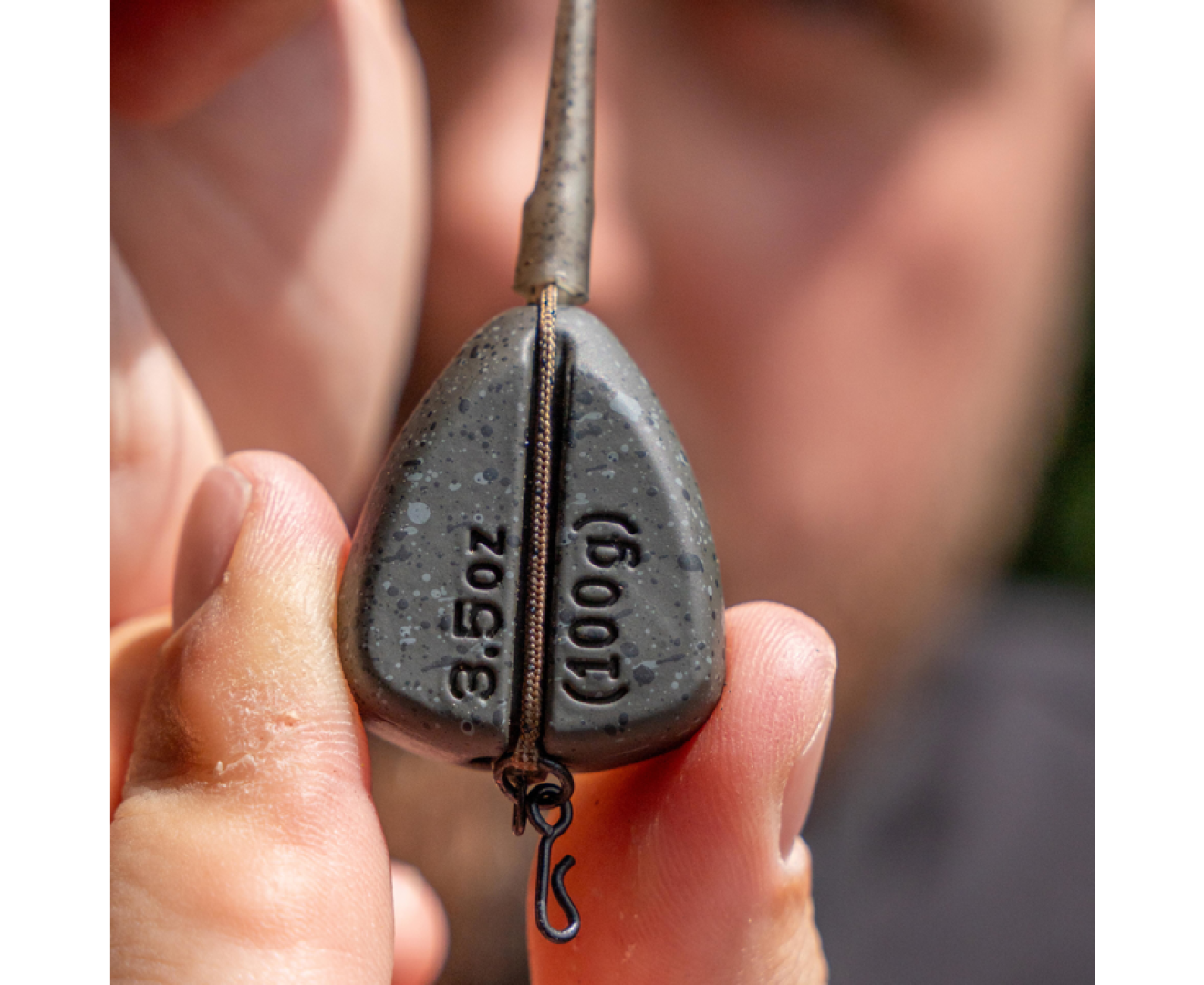 Avid Carp Inline Flat Pear Groove Lead