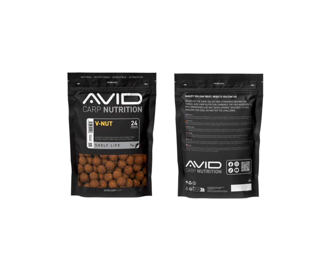Avid Carp V-Nut Boilies