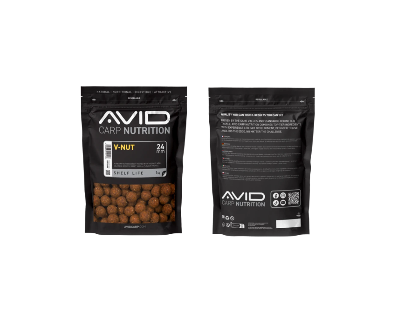 Avid Carp V-Nut Boilies