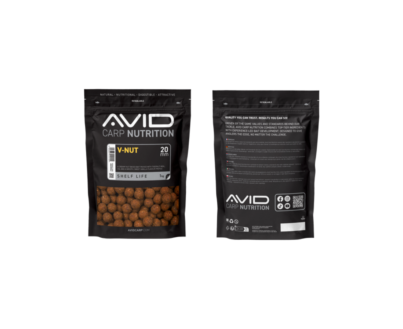 Avid Carp V-Nut Boilies