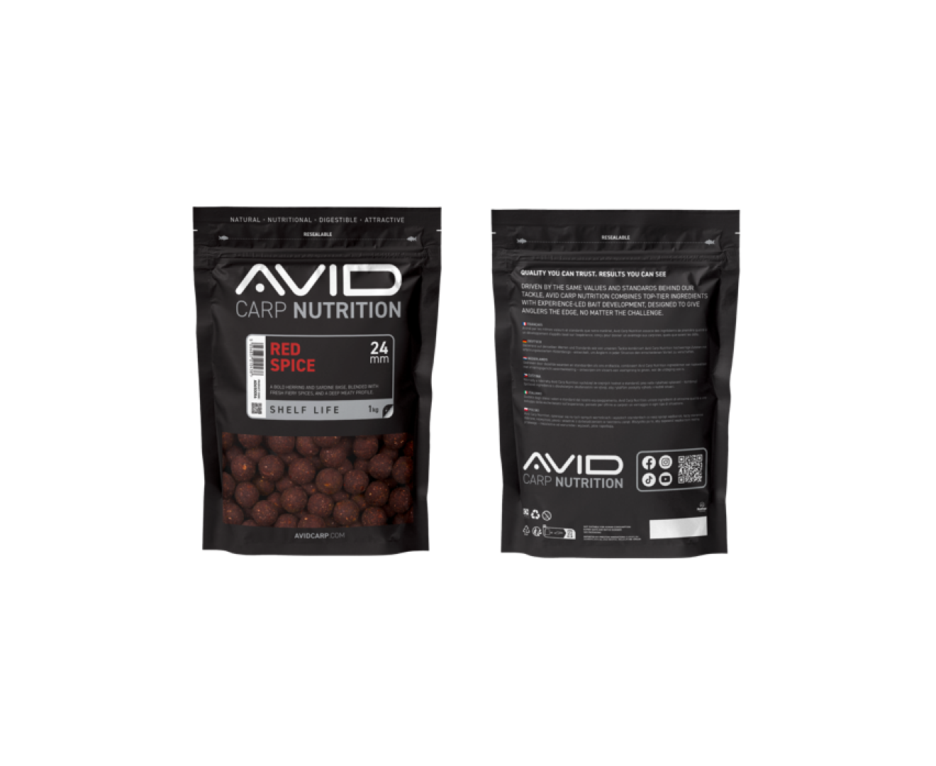 Avid Carp Red Spice Boilies