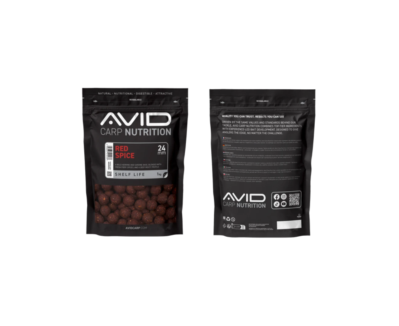 Avid Carp Red Spice Boilies