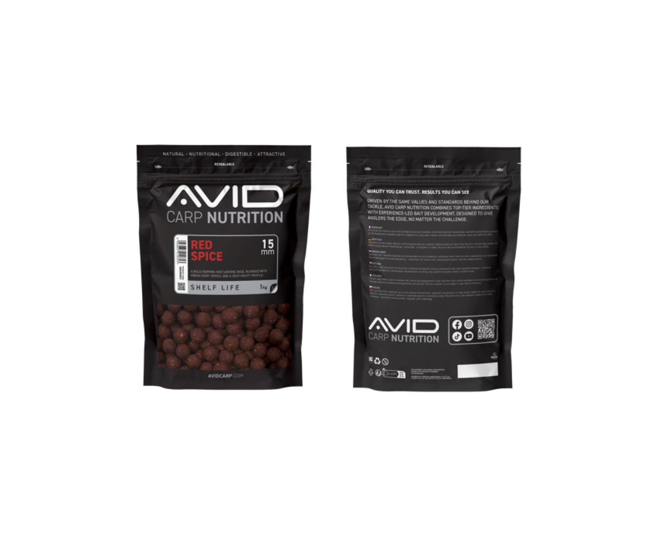 Avid Carp Red Spice Boilies