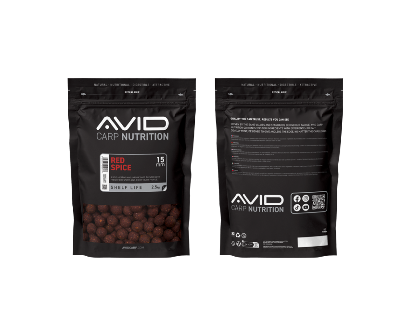 Avid Carp Red Spice Boilies