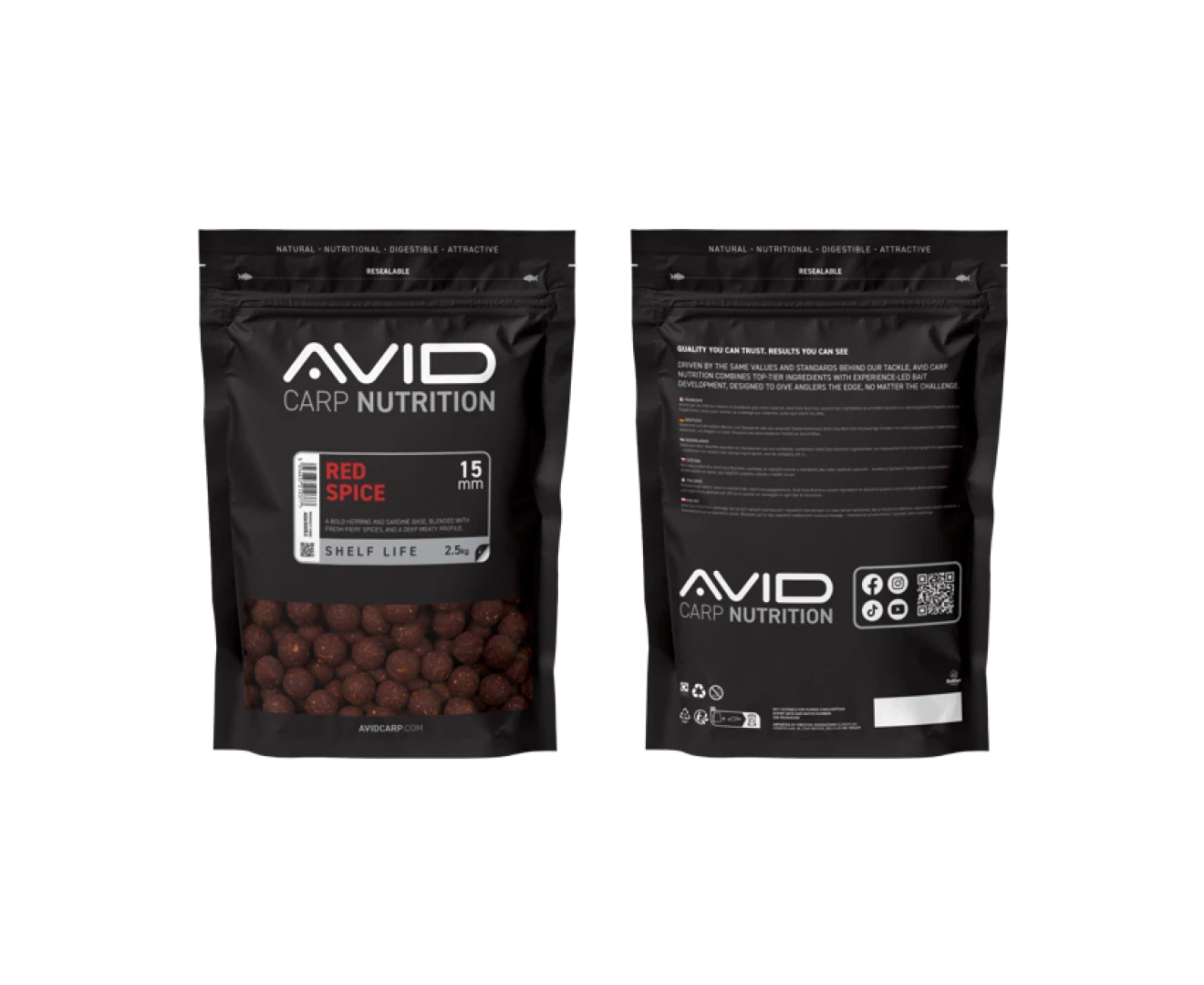 Avid Carp Red Spice Boilies