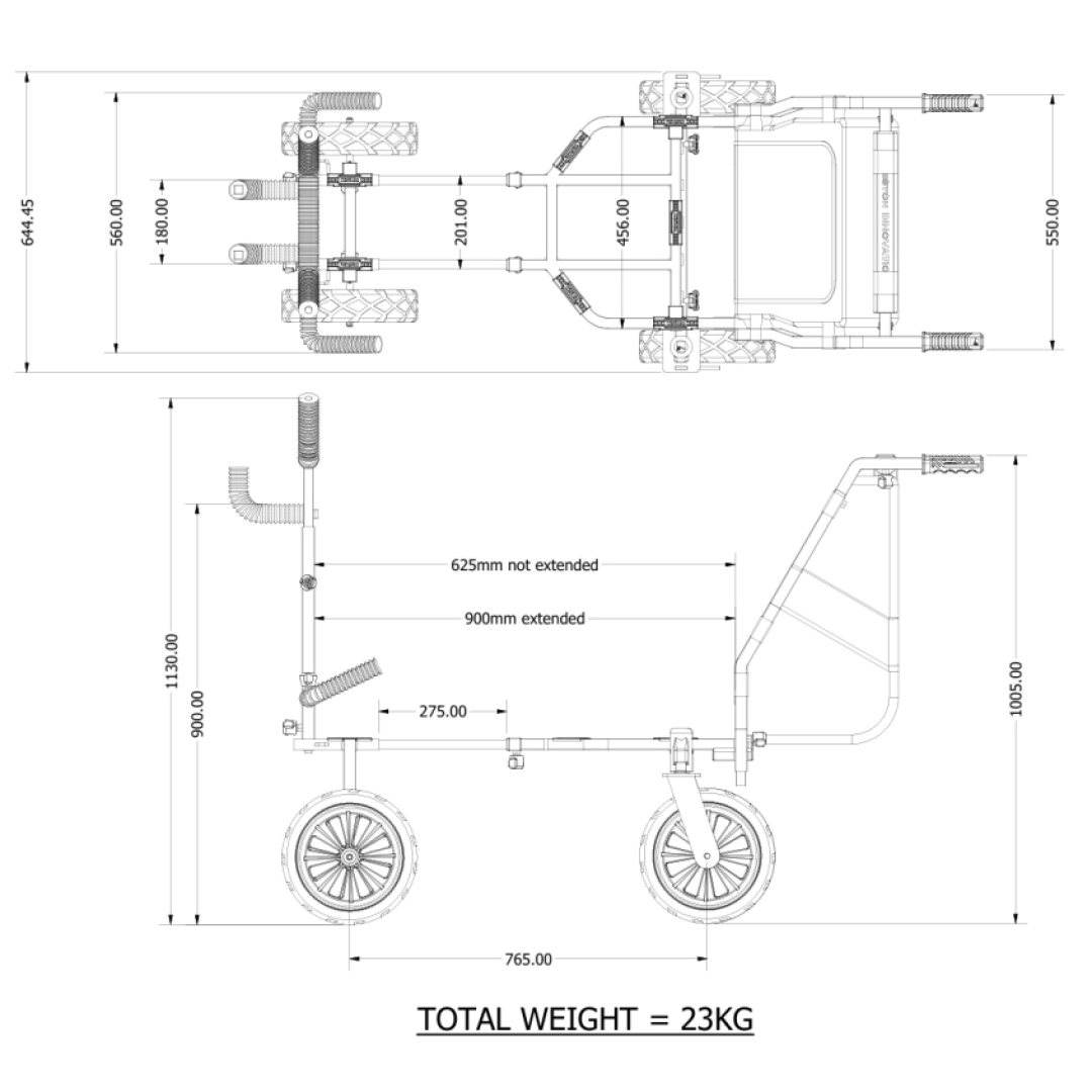 Preston Innovations 4 Wheel Shuttle