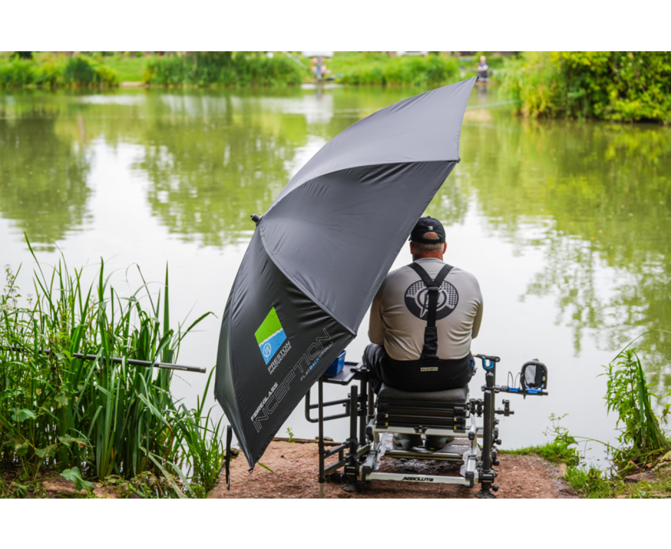 Preston Innovations Inception Fibreglass Flatback Brolly 50