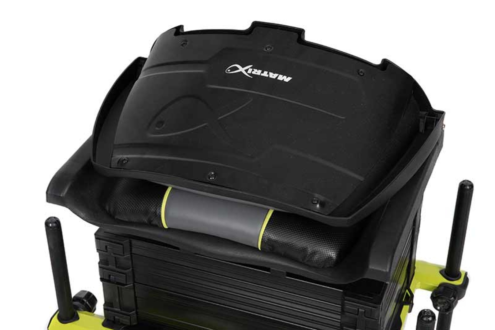 Matrix F25 PRO Swivel Seatbox - Lime Edition
