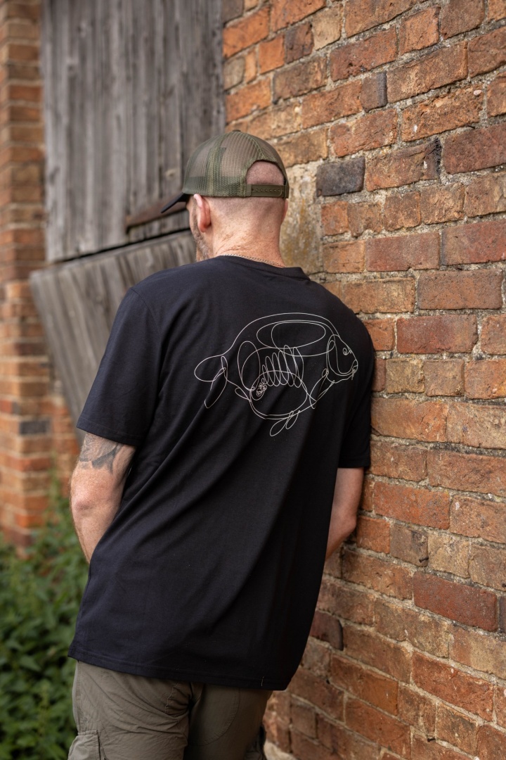 Korda One Liner T-Shirt - Black