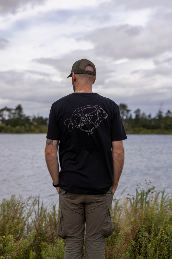 Korda One Liner T-Shirt - Black