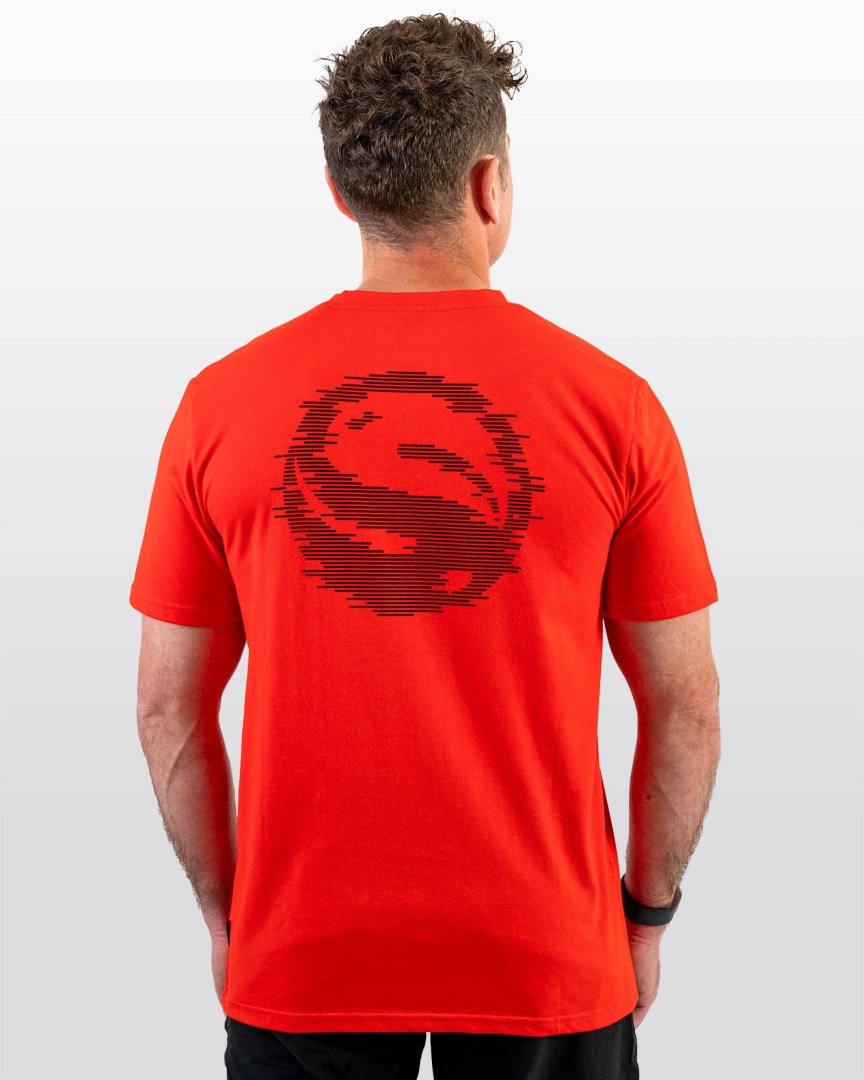 GURU Glitch T-Shirt - Red