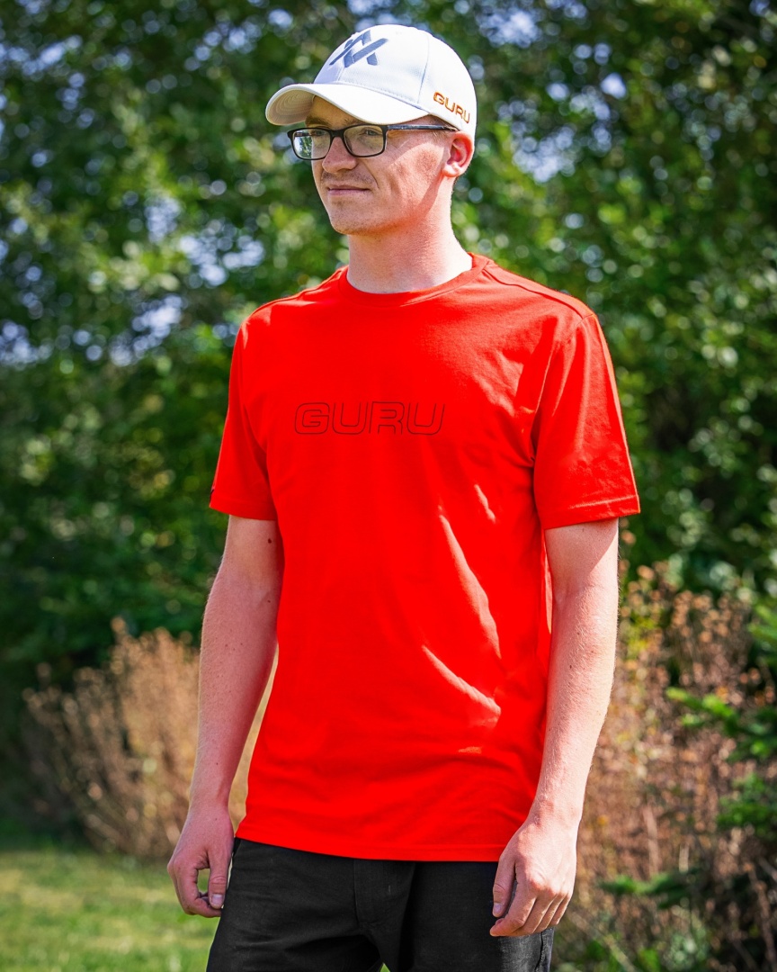 GURU Glitch T-Shirt - Red