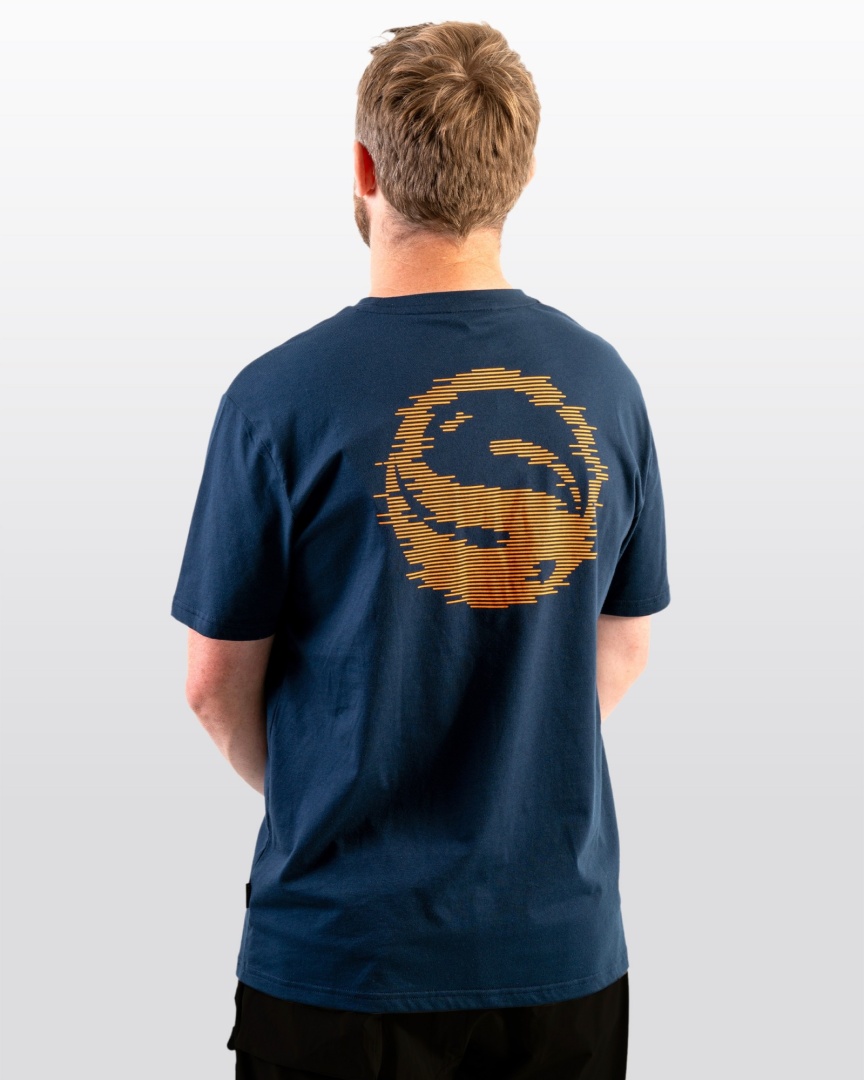 GURU Glitch T-Shirt - Navy