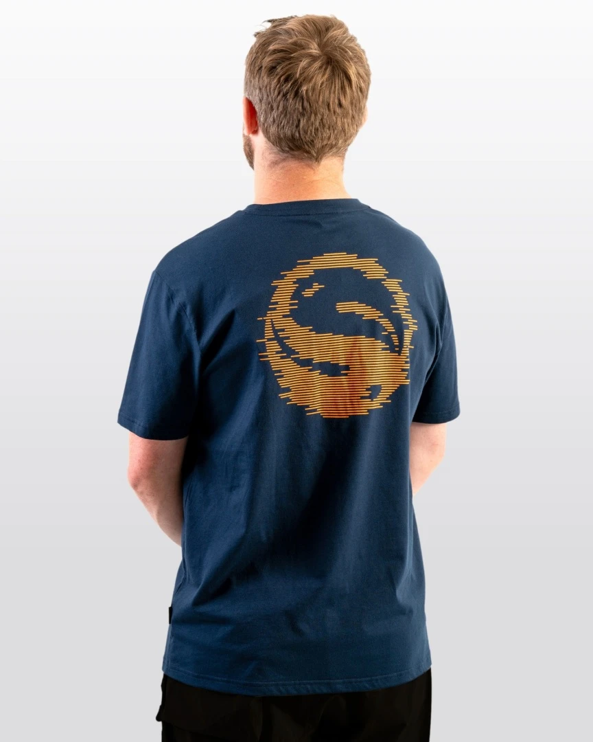 GURU Glitch T-Shirt - Navy