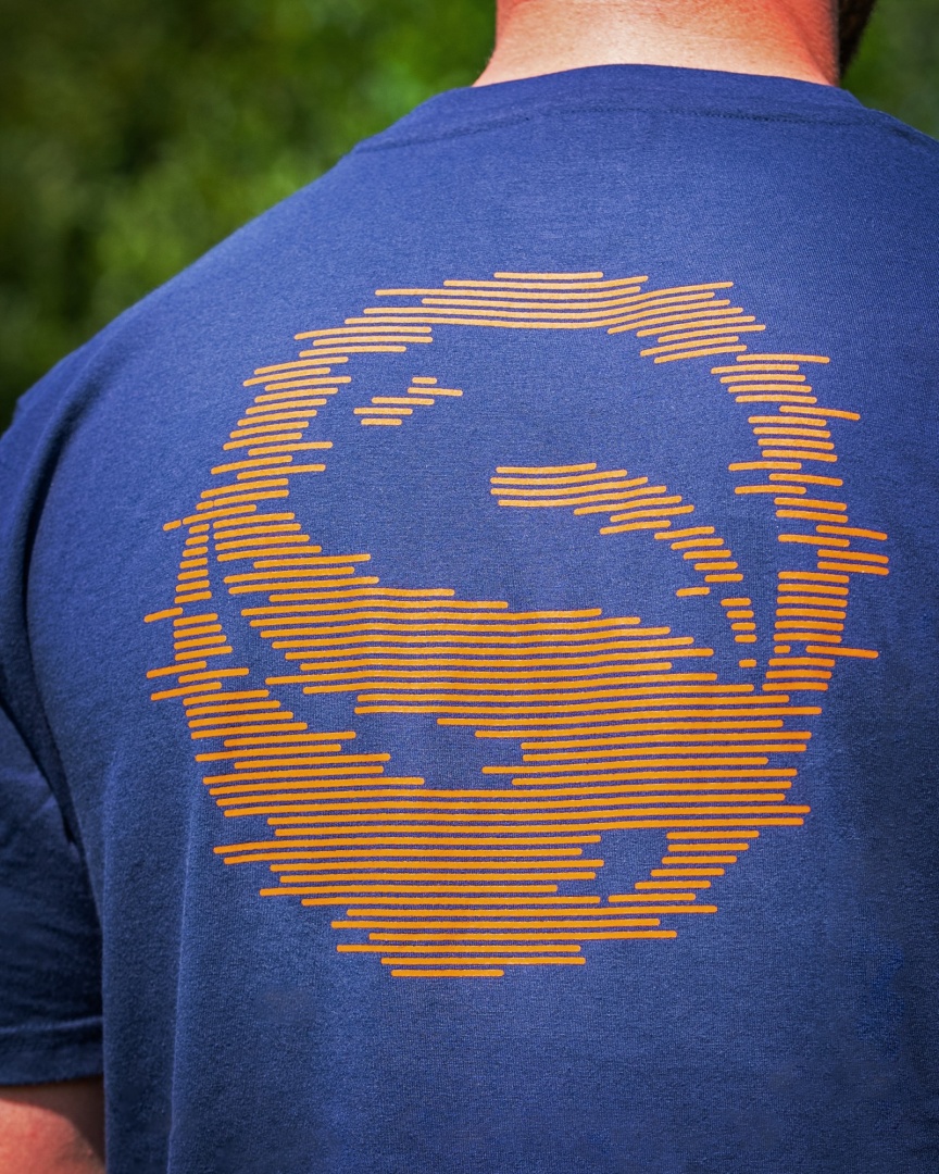 GURU Glitch T-Shirt - Navy
