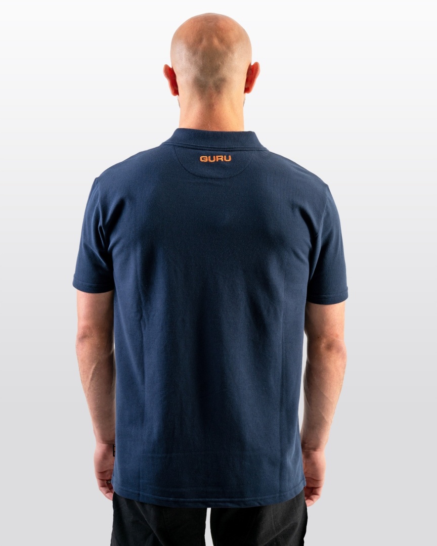 GURU Polo - Navy/Orange
