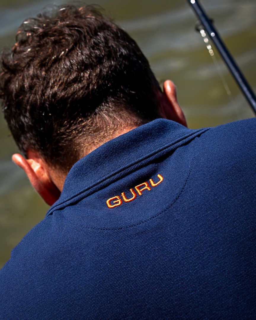 GURU Polo - Navy/Orange
