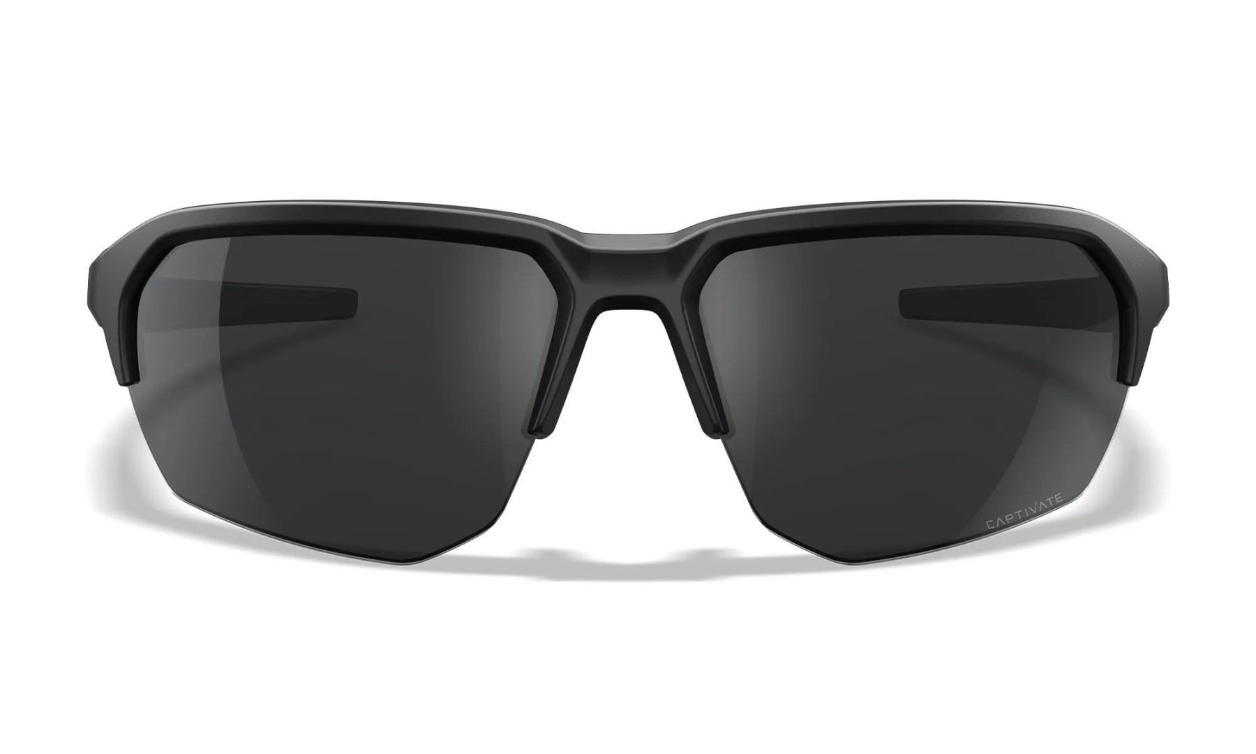 WileyX JAKL Captivate Polarized Black Mirror Matte Black Frame