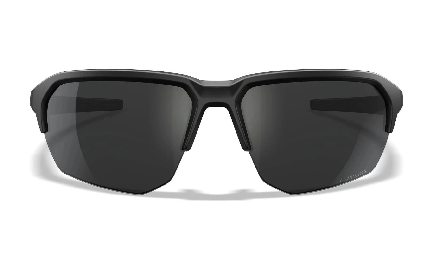 WileyX JAKL Captivate Polarized Black Mirror Matte Black Frame