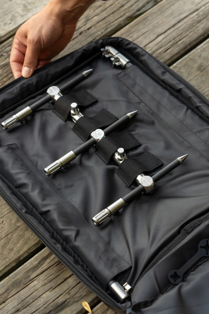 One More Cast Heist Rod Pod - 3 Rod