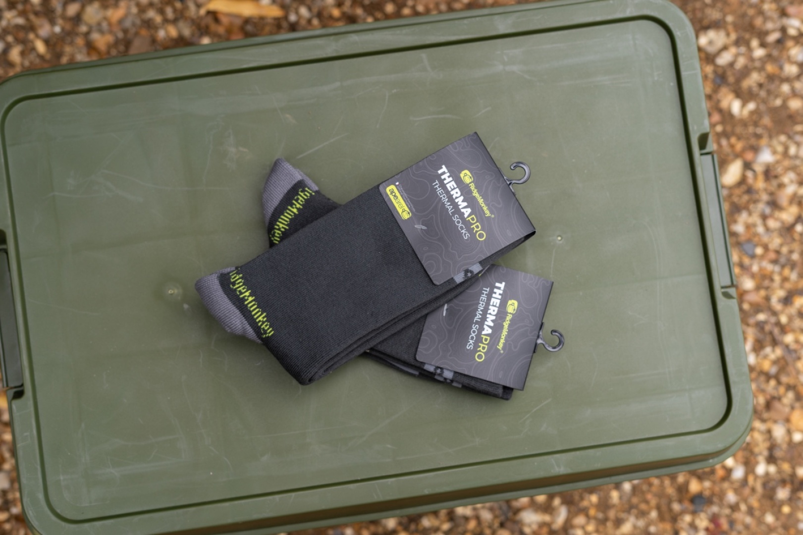 RidgeMonkey APEarel ThermaPro Thermal Socks Green