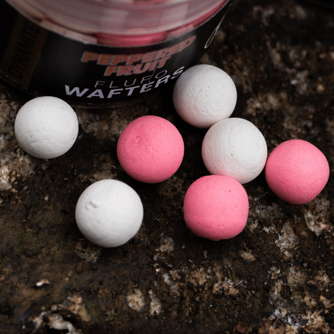 DynamiteBaits Peppered Fruit Fluro Wafters