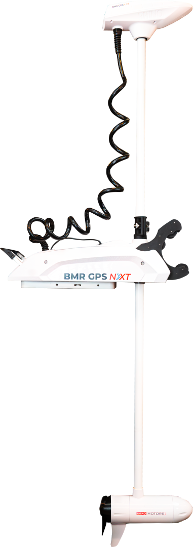 Rhino BMR NXT 65 Longshaft 12V Electric Outboard Motor White