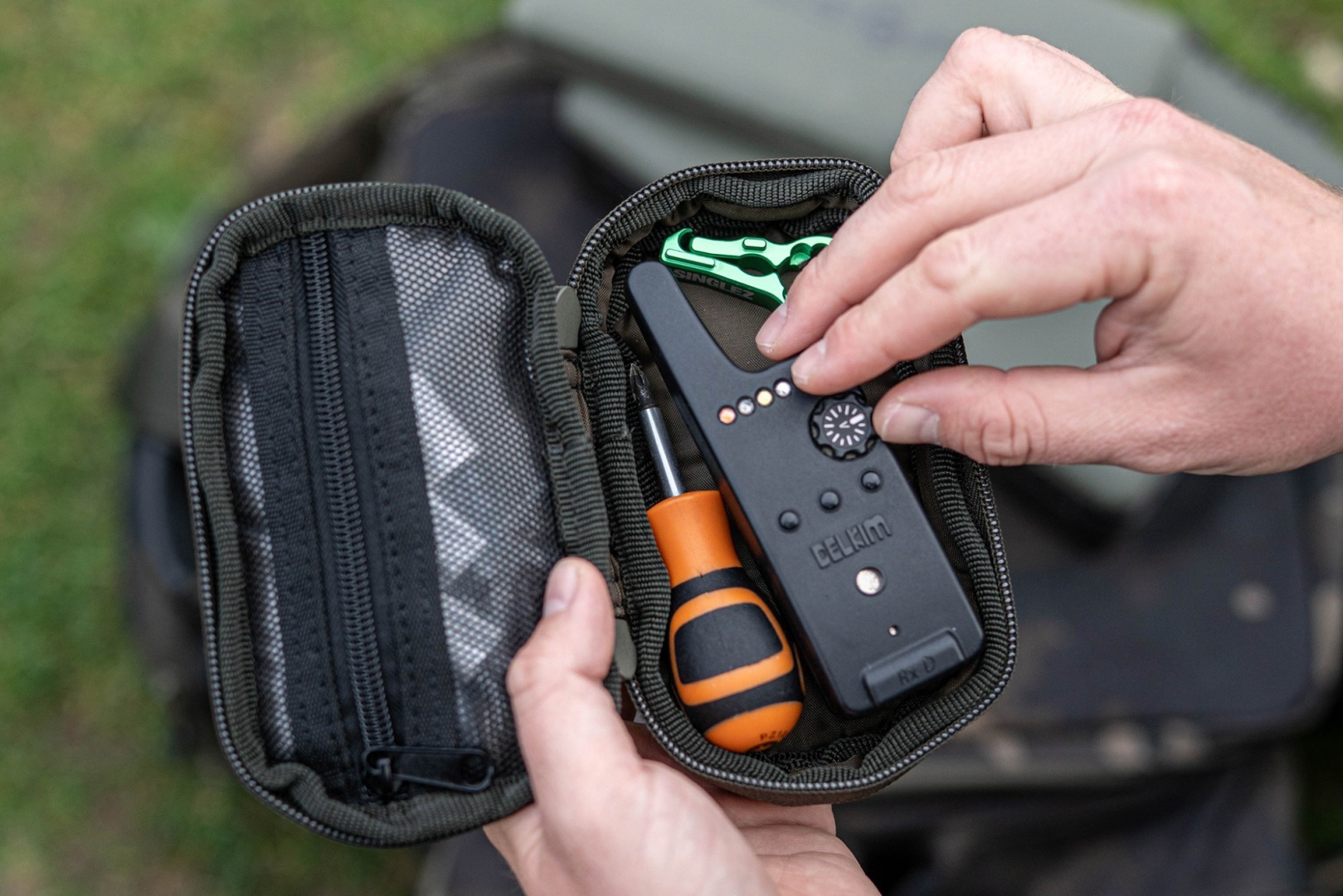 Korda Compac 70 Tackle Pouch Dark Kamo