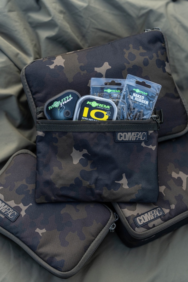 Korda Compac Wallets Set of 3 Dark Kamo