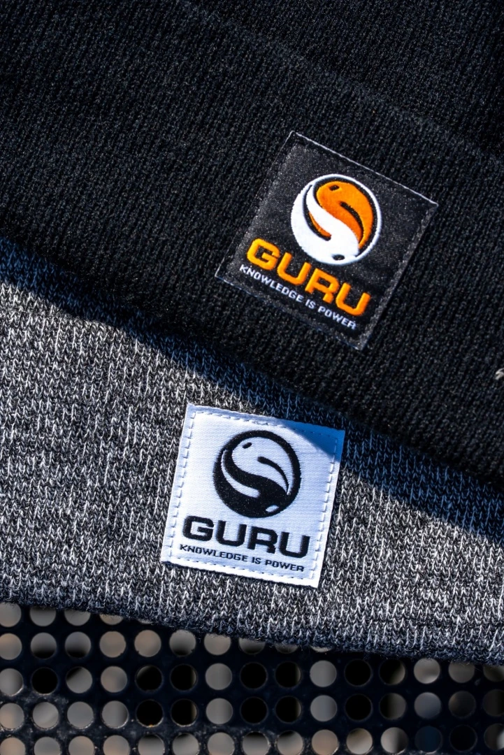 GURU Black Patch Beanie