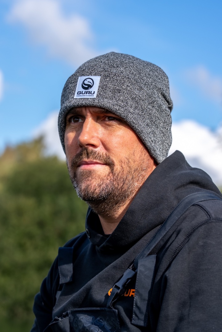 GURU Grey Patch Beanie
