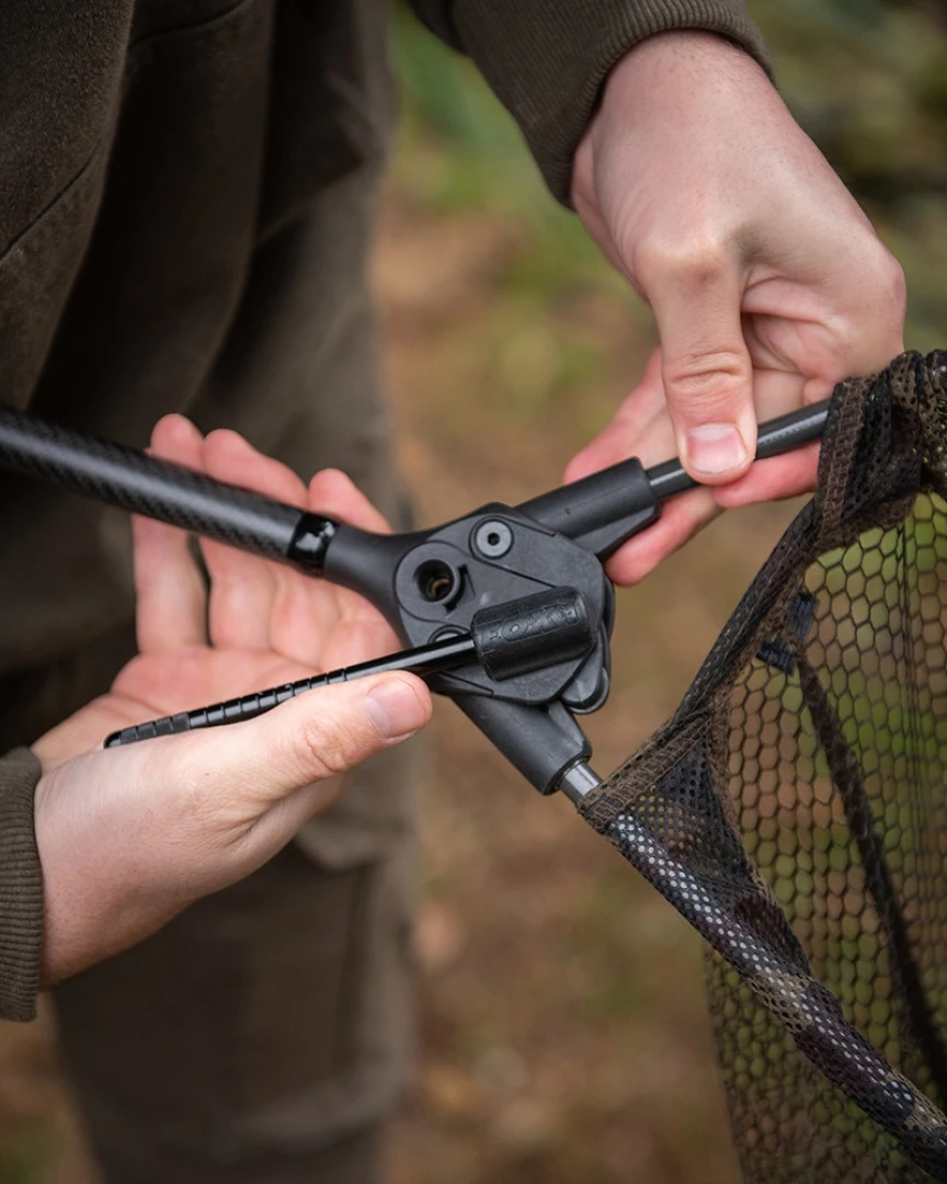 Fox Lever-Lok Landing Net 42 (8ft 2-Piece Handle)