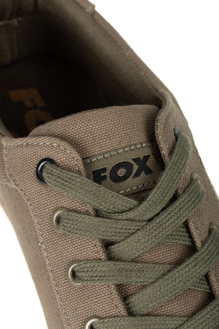 Fox Khaki Canvas Shoe
