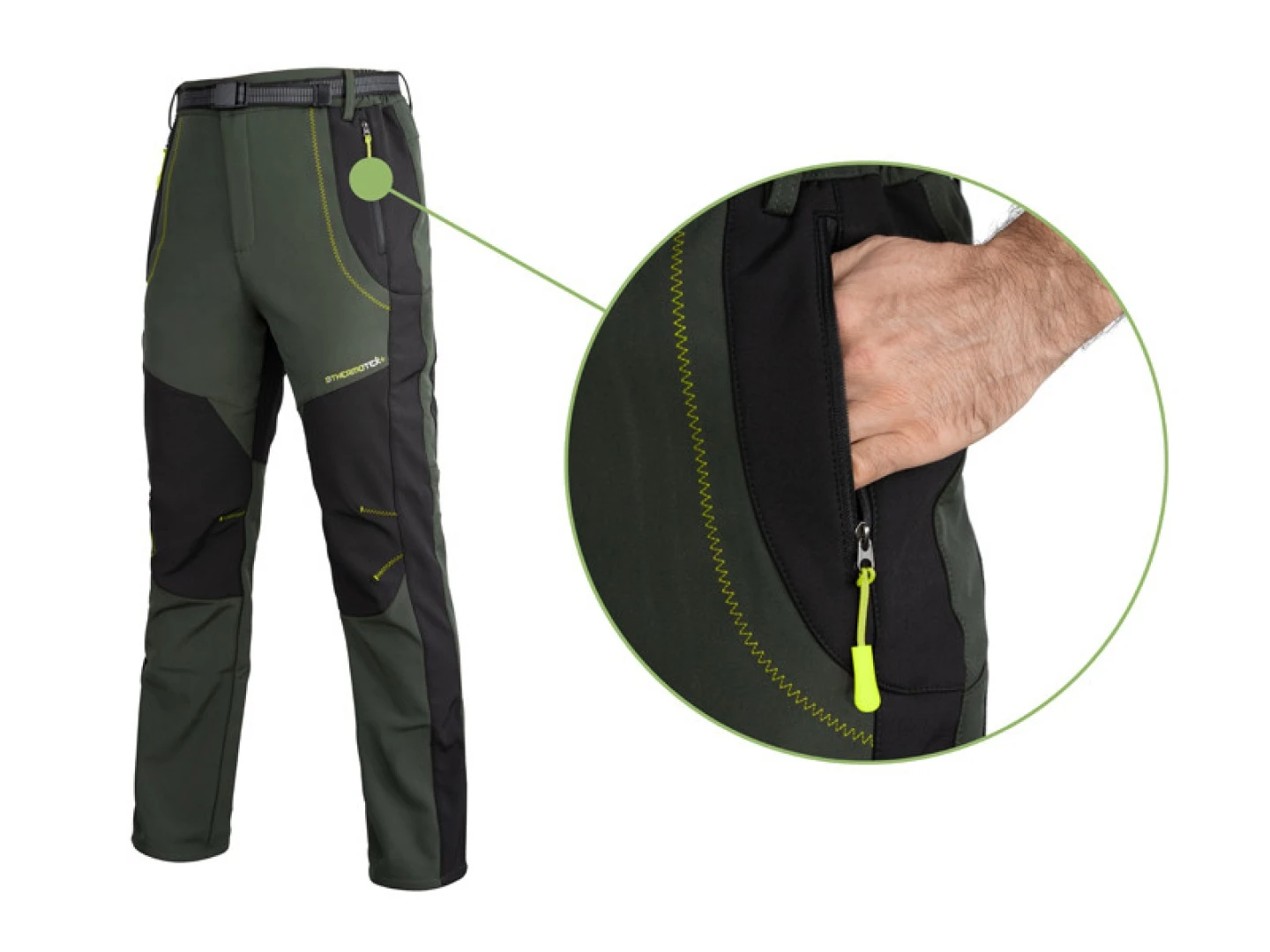Delphin ThermoTEX Plus+ - Softshell nadrág