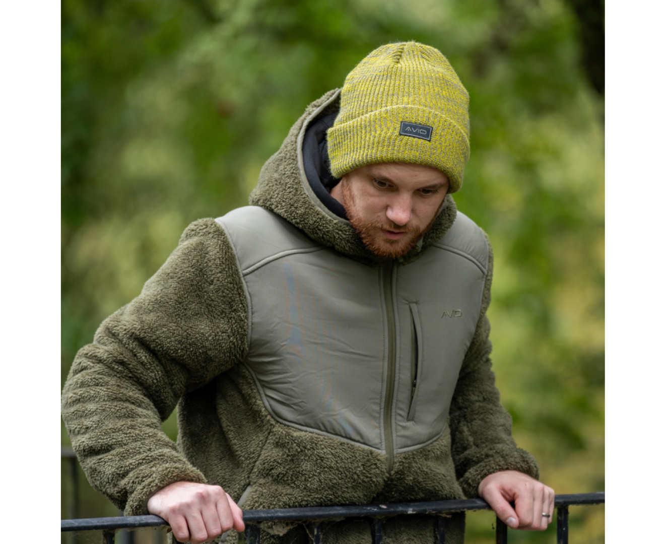 Avid Carp Marl Knit Beanie - Yellow