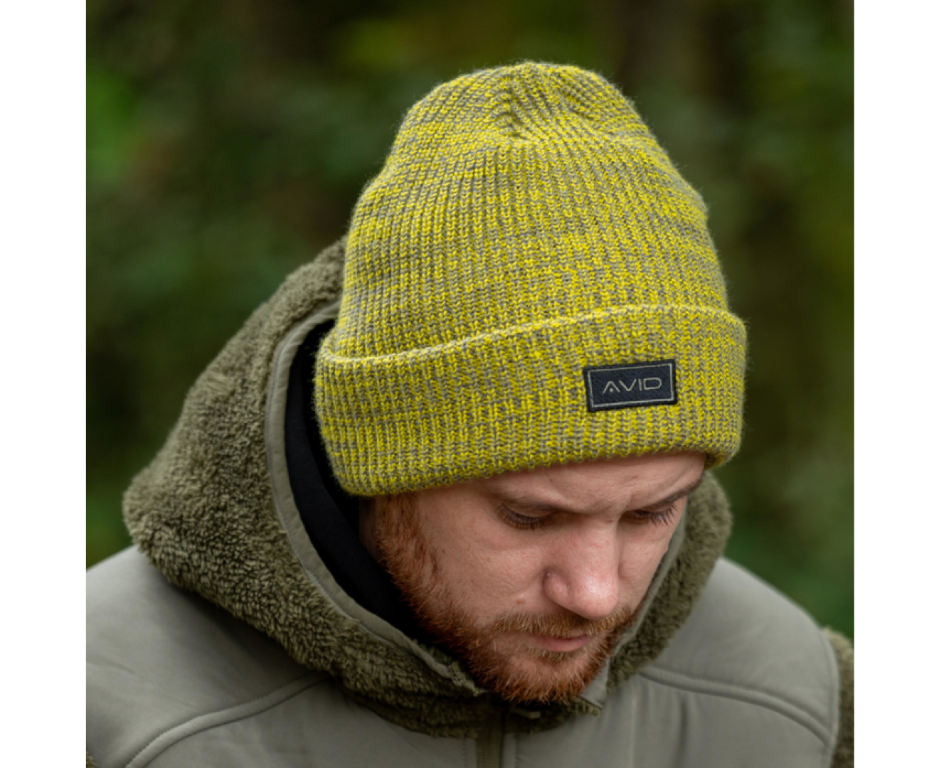 Avid Carp Marl Knit Beanie - Yellow